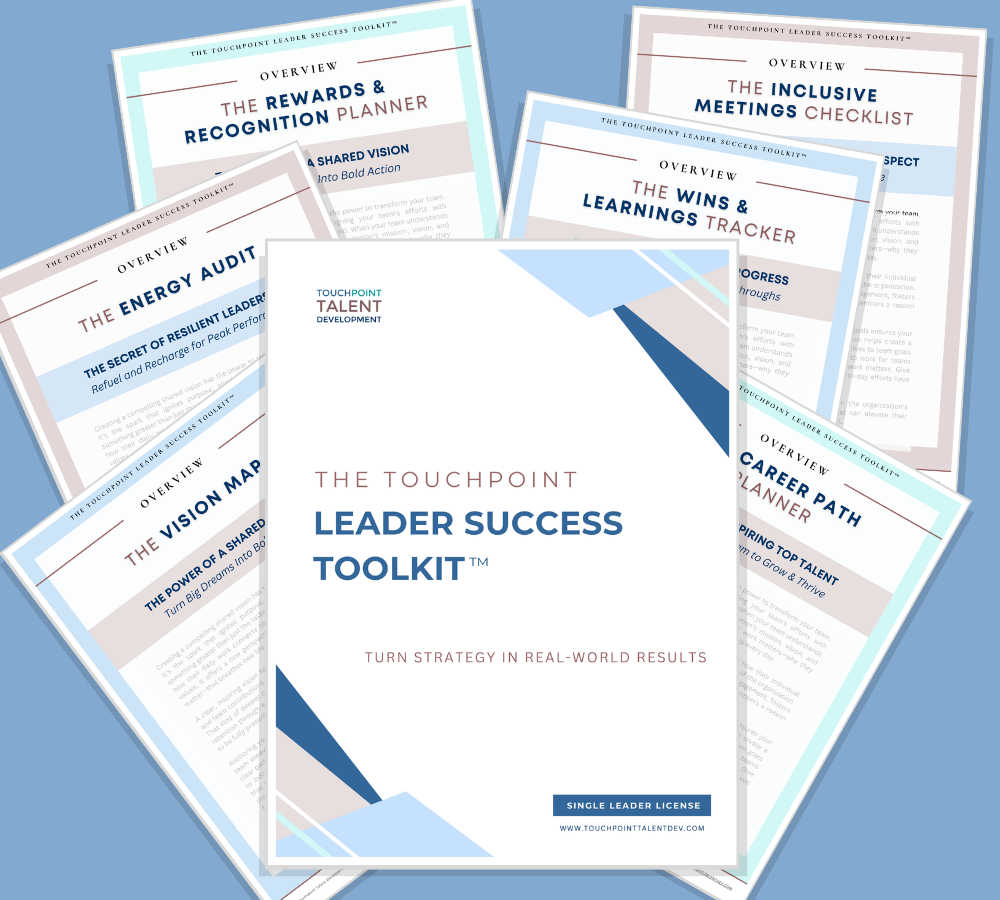 The Touchpoint Leader Success Toolkit bundle